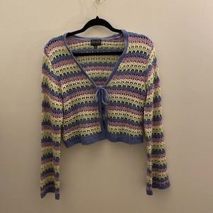 Tie Knitted Sweater